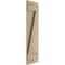 Ekena Millwork Rustic Two Board Joined Board-n-Batten Rough Cedar Faux Wood Shutters w/Z-Board, 11W x 76H, PR SHUBJZ11X76RCPR - alternate 3